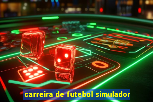 carreira de futebol simulador